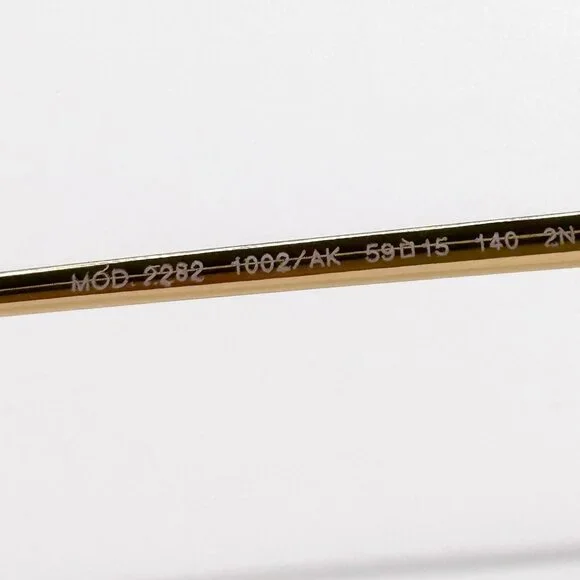 NEW VE2282 1002/AK VERSACE GOLD PINK SUNGLASSES VE2282 1002AK - Picture 8 of 10